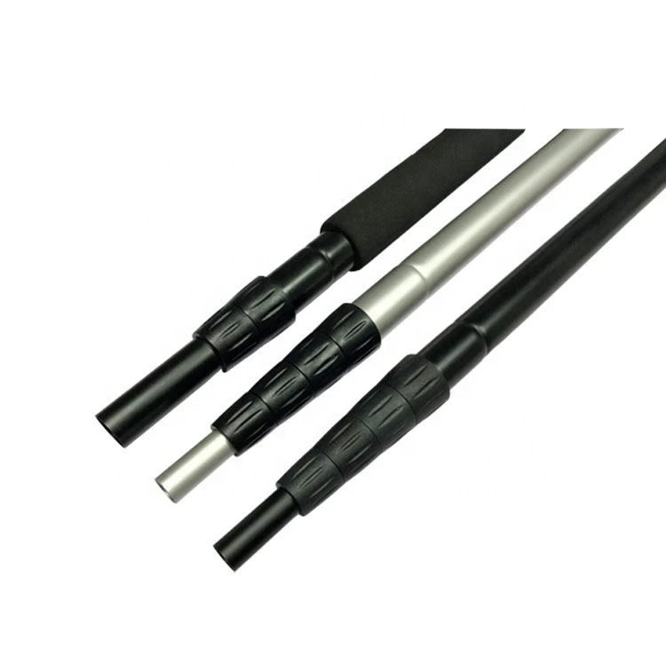 Aluminum Telescopic Pole with Hooks for Opening Roof Window2