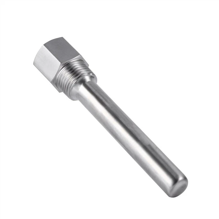 Thermowell Weldless With Screw Nut Gasket Stainless Steel 304